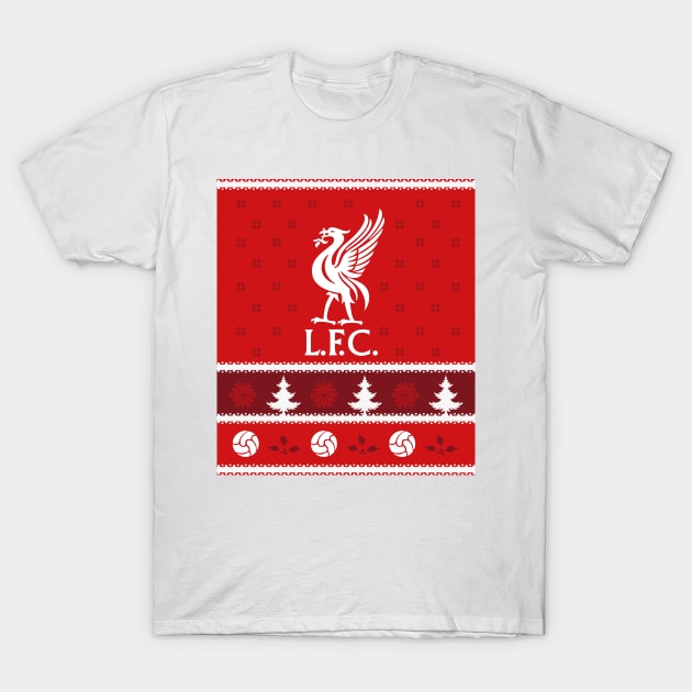 Happy new year liverpool - Merry Christmas T-Shirt by soufibyshop